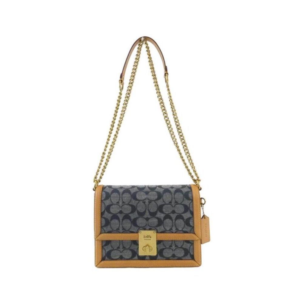 Coach Canvas Leather Shoulder Bag